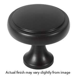 A980-38 - Royale - 1.5" Cabinet Knob - Matte Black