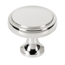 A980-14 - Royale - 1.25" Round Knob - Polished Nickel