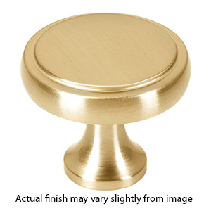 A980-38 - Royale - 1.5" Cabinet Knob - Satin Brass