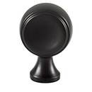 A980 - Royale - 7/8" Cabinet Knob - Matte Black