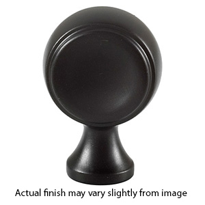 A980 - Royale - 7/8" Cabinet Knob - Matte Black