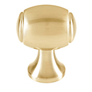 A981-34 - Royale - 3/4" Barrel Knob - Satin Brass