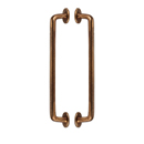 D216-BB RSTBRZ - Sierra - 10" Back-to-Back Shower Door Pull - Rust Bronze