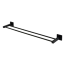 A8425-24 MB - Contemporary II - 24" Double Towel Bar - Matte Black