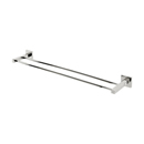 A8425-24 PN - Contemporary II - 24" Double Towel Bar - Polished Nickel