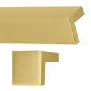 Square Tab Pulls - Satin Brass