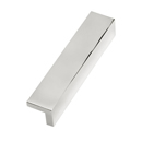 A960-3 - Square Tab Pull 3" - Polished Nickel