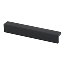 A960-6 - Square Tab Pull 6" - Matte Black