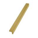 A960-8 - Square Tab Pull 8" - Satin Brass