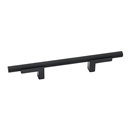 A2903-3 MB - Vita Bella - 3" Cabinet Pull w/ Knurled Bar - Matte Black