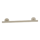 A9420-8 MN - Vita Bella - 8" Towel Bar w/ Knurled Bar - Matte Nickel