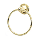 A9240 PB - Yale - Towel Ring - Polished Brass