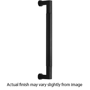 V1312-18-TB BLK - 18"cc Bauhaus Appliance Pull - Flat Black