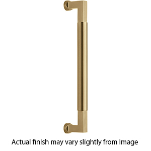 V1312-12-TB MSB - 12"cc Bauhaus Appliance Pull - Satin Brass