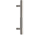 V1365-12-TB GSN - 12"cc Bar Knurled Appliance Pull - Satin Nickel