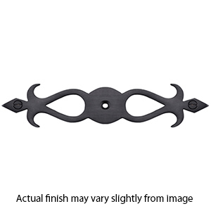 MT42FL-163 DOR - Fleur-de-Lis Backplate - Oil Rubbed Bronze