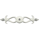 MT42FL-163 PNI - Fleur-de-Lis Backplate - Polished Nickel