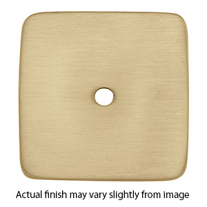 MT42MS-038 MSB - Square Backplate - Satin Brass