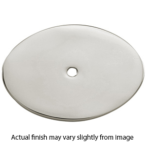 MT42OV-063 PNI - Oval Backplate - Polished Nickel