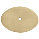 MT42OV-063 MSB - Oval Backplate - Satin Brass