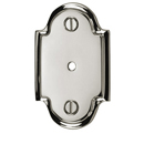 MT42SR-063 PNI - Arched Backplate - Polished Nickel