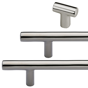 Ashley Norton Bar Pulls - Polished Nickel