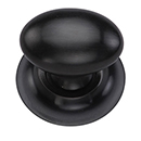 MT0114-032 DOR - 1-1/4" Egg Knob on Rosette - Oil Rubbed Bronze