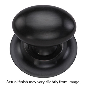 MT0114-038 DOR - 1-1/2" Egg Knob on Rosette - Oil Rubbed Bronze