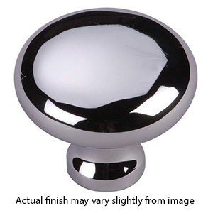 MT0117-032 PCH - 1-1/4" Round Cabinet Knob - Polished Chrome