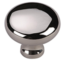 MT0117-032 PNI - 1-1/4" Round Cabinet Knob - Polished Nickel