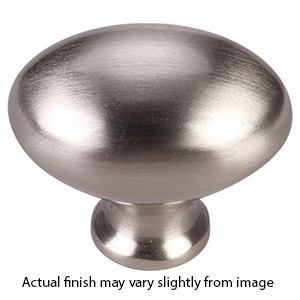 MT0118-038 GSN - 1-1/2" Egg Cabinet Knob - Satin Nickel