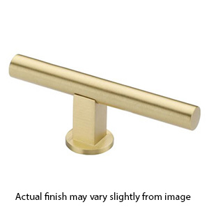 MT0365-000 MSB - 3-1/2" Cabinet T-Knob - Satin Brass