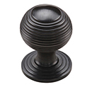 MT0973-032 DOR - 1-1/4" Reeded Cabinet Knob - Oil Rubbed Bronze