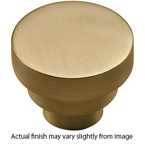 MT3624-038 MSB - 1.5" Step Cabinet Knob - Satin Brass