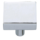 MT3685-032 PCH - 1-1/4" Square Cabinet Knob - Polished Chrome