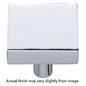 MT3685-038 PCH - 1-1/2" Square Cabinet Knob - Polished Chrome