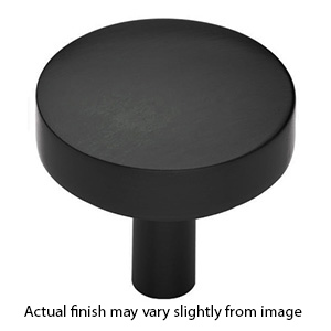 MT3875-032 BLK - 1-1/4" Tayo Cabinet Knob - Flat Black