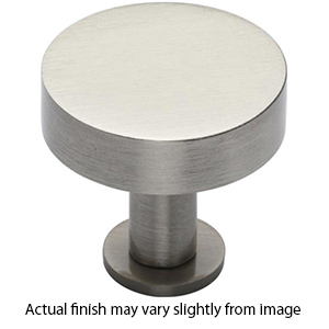 MT3885-038 GSN - 1.5" Disc Knob w/ Rose - Satin Nickel