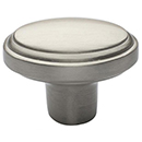 MT3975-040 GSN - 1-5/8" Oval Cabinet Knob - Satin Nickel