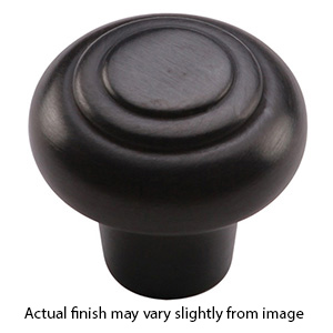 MT3985-032 DOR - 1-1/4" Bead Cabinet Knob - Oil Rubbed Bronze