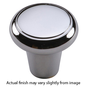 MT3990-038 PCH - 1-1/2" Newport Cabinet Knob - Polished Chrome