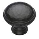 MT4545-032 DOR - 1-1/4" Hammered Cabinet Knob - Oil Rubbed Bronze