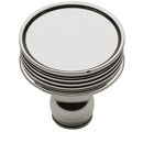 MT4547-032 PNI - 1.25" Ridged Cabinet Knob - Polished Nickel