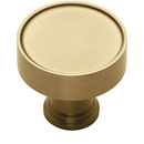 MT4549-032 MSB - 1.25" Classic Cabinet Knob - Satin Brass