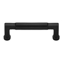 MT0312-101 BLK - 4"cc Bauhaus Cabinet Pull - Flat Black