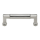 MT0312-101 PNI - 4"cc Bauhaus Cabinet Pull - Polished Nickel