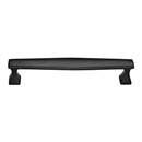 MT0334-096 BLK - 3.75"cc Pyramid Cabinet Pull - Flat Black