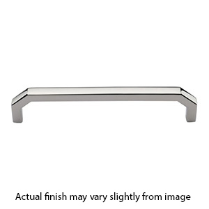 MT3465-203 PNI - 8"cc Angular Cabinet Pull - Polished Nickel