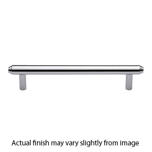 MT4410-102 PCH - 4"cc Stepped Cabinet Pull - Polished Chrome