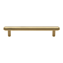 MT4410-102 MSB - 4"cc Stepped Cabinet Pull - Satin Brass